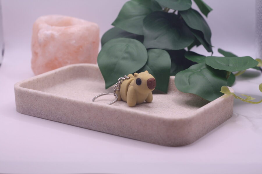Capibara sleutelhanger