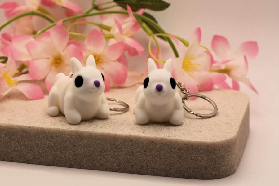 Konijn Sleutelhanger - Afbeelding 3