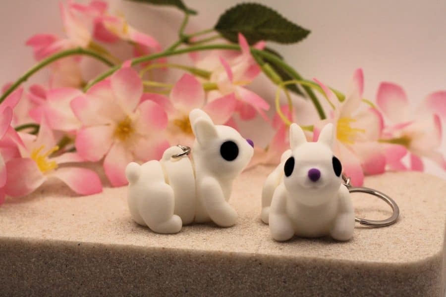 Konijn Sleutelhanger - Afbeelding 2