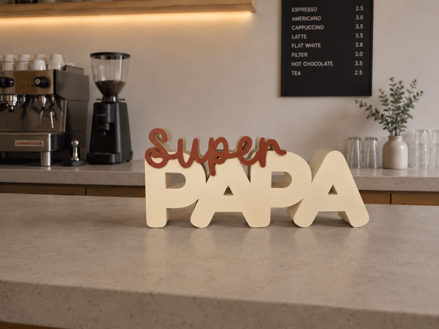 Super Papa Tekstblok